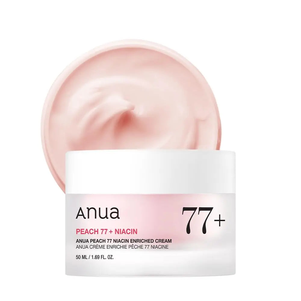 New Anua Hydrating, Moisturizing and Brightening Skin, Improving Dullness and Moisturizing Cream Peach Niacinamide Cream 50ML